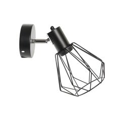 Настенный светильник DKD Home Decor, чёрный металл 220 В 50 Вт (15 x 20 x 22 см) цена и информация | Настенный светильник Конусы | kaup24.ee