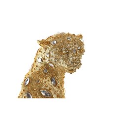 Декоративная фигура DKD Home Decor Леопард, смола (23.5 x 15 x 37 см) цена и информация | Детали интерьера | kaup24.ee