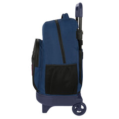Школьный рюкзак с колесиками BlackFit8 Urban, чёрный / тёмно-синий (33 x 45 x 22 см) цена и информация | Школьные рюкзаки, спортивные сумки | kaup24.ee