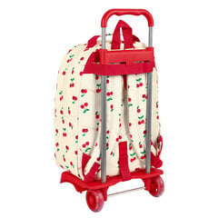 Школьный рюкзак с колесиками Safta Cherry, бежевый (32 x 42 x 15 см) цена и информация | Школьные рюкзаки, спортивные сумки | kaup24.ee