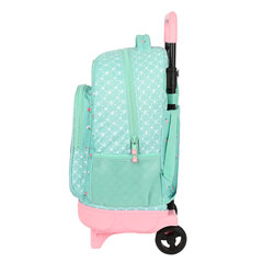 Школьный рюкзак с колесиками Glow Lab Pepa, зеленый, 33 x 45 x 22 см цена и информация | Школьные рюкзаки, спортивные сумки | kaup24.ee