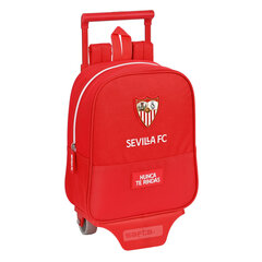 Школьный рюкзак с колесиками Sevilla Fútbol Club, красный (22 x 27 x 10 см) цена и информация | Школьные рюкзаки, спортивные сумки | kaup24.ee
