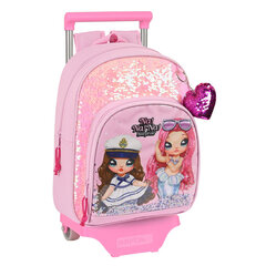 Школьный рюкзак с колесиками Na!Na!Na! Surprise Sparkles, розовый, 28 x 34 x 10 см цена и информация | Школьные рюкзаки, спортивные сумки | kaup24.ee