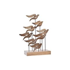 Dekoratsioonid DKD Home Decor Alumiinium Akaatsia Linnud (27 x 9,5 x 33 cm) hind ja info | Sisustuselemendid | kaup24.ee