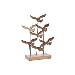 Декор DKD Home Decor Алюминий древесина акации птицы (30 x 9.5 x 38 см) цена и информация | Детали интерьера | kaup24.ee