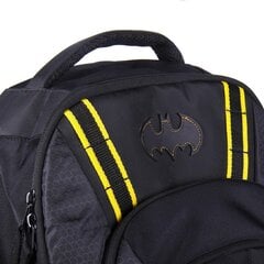 Kooliseljakott Batman Must (30 x 46,5 x 13,5 cm) цена и информация | Школьные рюкзаки, спортивные сумки | kaup24.ee