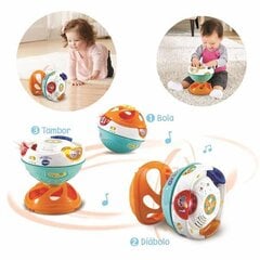 Интерактивный барабан для маленьких Vtech 3-в-1 Convertible (ES), 16 см цена и информация | Игрушки для малышей | kaup24.ee