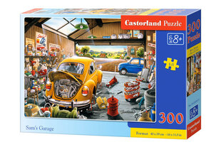 Puzzle - Sam's Garage, 300 tükki hind ja info | Pusled | kaup24.ee