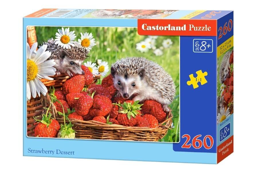 Castorland maasika dessertpuzzle, 260 tükki hind ja info | Pusled | kaup24.ee