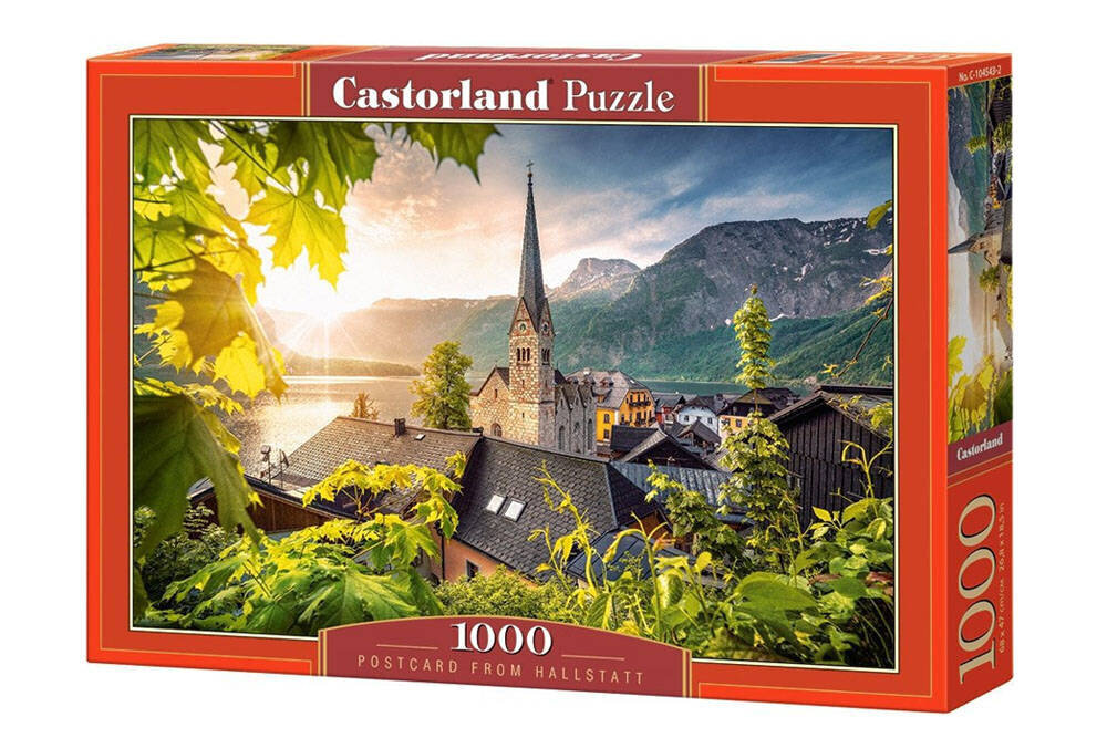 Castorland Postkaart Hallstattist, 1000 tükki цена и информация | Pusled | kaup24.ee