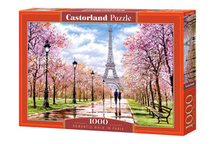 Castorland Romantiline jalutuskäik Pariisis, 1000 tükki hind ja info | Pusled | kaup24.ee
