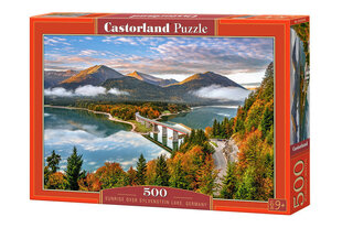 Castorland Sunrise over Sylvenstein Lake, 500 tk hind ja info | Pusled | kaup24.ee