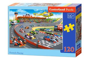 Castorland Formula Racing Puzzle, 120 tükki hind ja info | Pusled | kaup24.ee