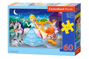 Castorland Tuhkatriinu puzzle, 60 tükki hind ja info | Pusled | kaup24.ee