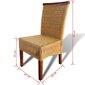 2 tooli komplekt, pruun II цена и информация | Söögilaua toolid, köögitoolid | kaup24.ee