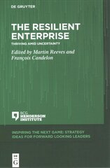 Resilient Enterprise: Thriving amid Uncertainty цена и информация | Книги по экономике | kaup24.ee