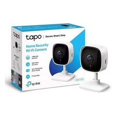 IP-камера TP-Link Tapo C100 1080 px WiFi Белый цена и информация | Valvekaamerad | kaup24.ee