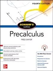 Schaum's Outline of Precalculus, Fourth Edition 4th edition hind ja info | Majandusalased raamatud | kaup24.ee