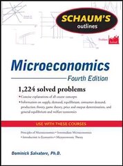 Schaum's Outline of Microeconomics, Fourth Edition 4th edition hind ja info | Majandusalased raamatud | kaup24.ee