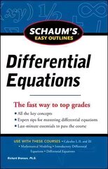 Schaum's Easy Outline of Differential Equations, Revised Edition Revised edition цена и информация | Книги по экономике | kaup24.ee