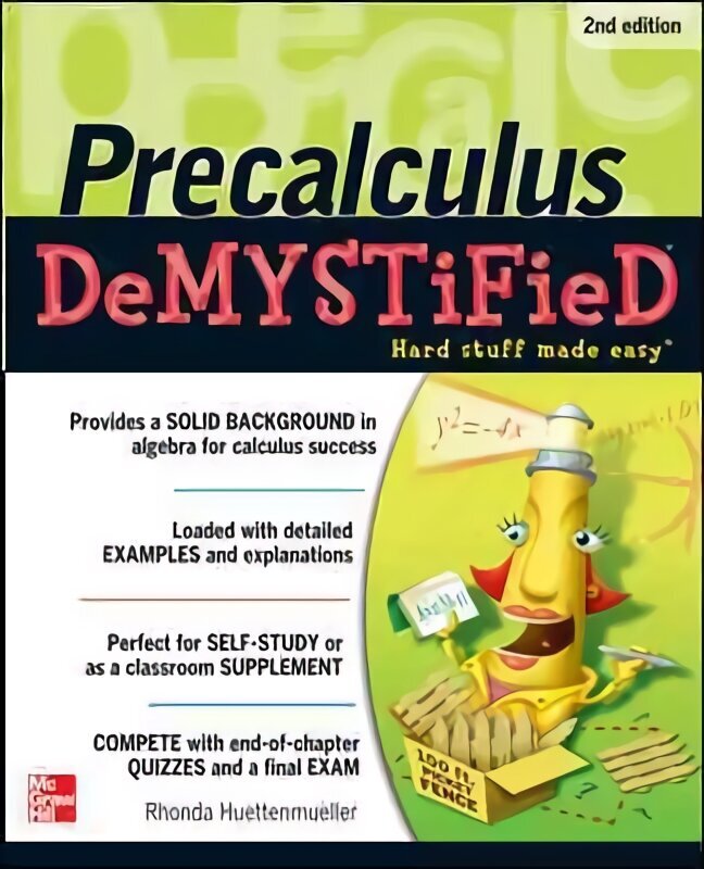 Pre-calculus Demystified, Second Edition 2nd edition цена и информация | Majandusalased raamatud | kaup24.ee
