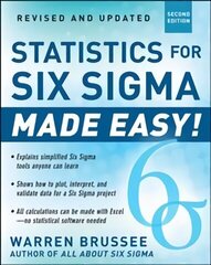 Statistics for Six Sigma Made Easy! Revised and Expanded Second Edition 2nd edition hind ja info | Majandusalased raamatud | kaup24.ee