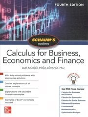 Schaum's Outline of Calculus for Business, Economics and Finance, Fourth Edition 4th edition цена и информация | Книги по экономике | kaup24.ee