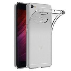 Senso TPU ümbris Xiaomi Redmi Note5A läbipaistev hind ja info | Telefoni kaaned, ümbrised | kaup24.ee