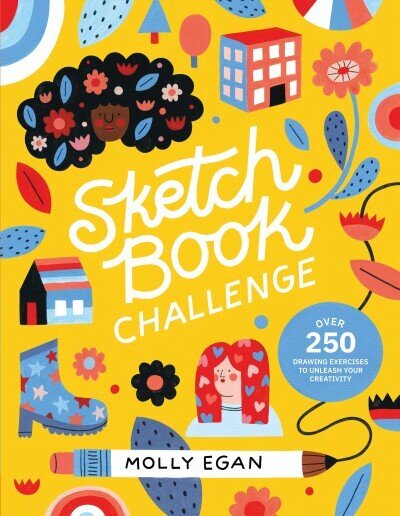 Sketchbook Challenge: Over 250 Drawing Exercises to Unleash Your Creativity hind ja info | Entsüklopeediad, teatmeteosed | kaup24.ee