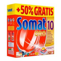 Таблетки Somat для посудомоечных машин, 18 шт. цена и информация | Средства для мытья посуды | kaup24.ee