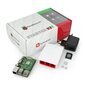 Raspberry Pi 3B WiFi + 32GB microSD + komplekt ametlikke tarvikuid цена и информация | Robootika, konstruktorid ja tarvikud | kaup24.ee