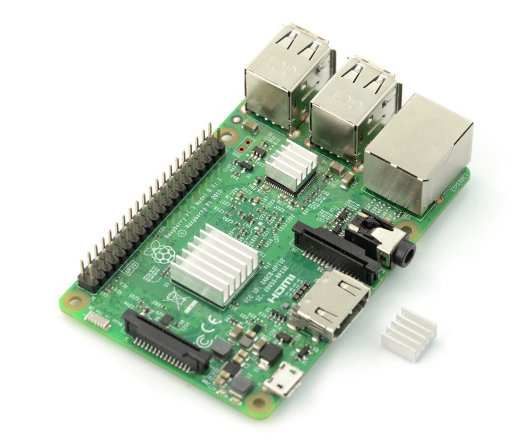 Raspberry Pi 3B WiFi + 32GB microSD + komplekt ametlikke tarvikuid цена и информация | Robootika, konstruktorid ja tarvikud | kaup24.ee