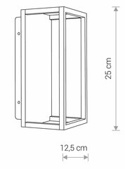 Настенный светильник Nowodvorski SYMMETRY LED 8176 цена и информация | Настенные светильники | kaup24.ee