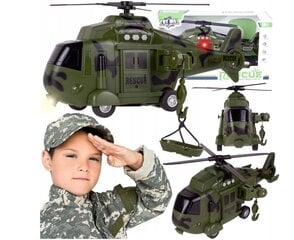 Sõjaväe päästehelikopter RESKUE hind ja info | Poiste mänguasjad | kaup24.ee