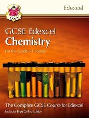 Grade 9-1 GCSE Chemistry for Edexcel: Student Book with Online Edition hind ja info | Noortekirjandus | kaup24.ee