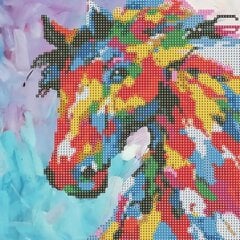 Алмазная мозаика "Лошадь" 30х30см, C 89627 цена и информация | Алмазная мозаика | kaup24.ee
