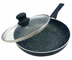 Marmorist kattega FRYER KINGHOFF 28cm KH-3959 цена и информация | Cковородки | kaup24.ee