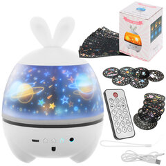 Звездный проектор с динамиком и пультом дистанционного управления RGBW цена и информация | Игрушки для малышей | kaup24.ee