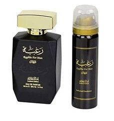 Parfüümvesi Lattafa Raghba EDP meestele, 100 ml hind ja info | Meeste parfüümid | kaup24.ee
