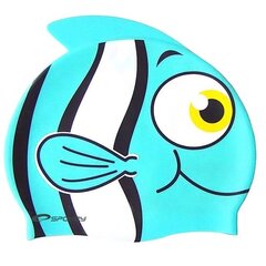 Шапочка для плавания Spokey Рыбка, фиолетовая цена и информация | Шапочки для плавания | kaup24.ee