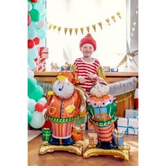 Fooliumist õhupalli ehitamine – jõuluvana цена и информация | Шарики | kaup24.ee
