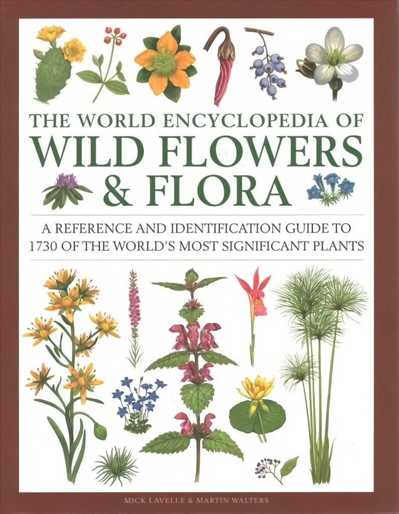 Wild Flowers & Flora, The World Encyclopedia of: A reference and identification guide to 1730 of the world's most significant wild plants цена и информация | Entsüklopeediad, teatmeteosed | kaup24.ee