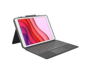 Klaviatuur Logitech Combo Touch iPad 7. Gen hispaania keel цена и информация | Чехлы для планшетов и электронных книг | kaup24.ee