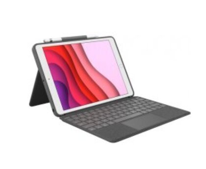 Klaviatuur Logitech Combo Touch iPad 7. Gen hispaania keel цена и информация | Tahvelarvuti kaaned ja kotid | kaup24.ee