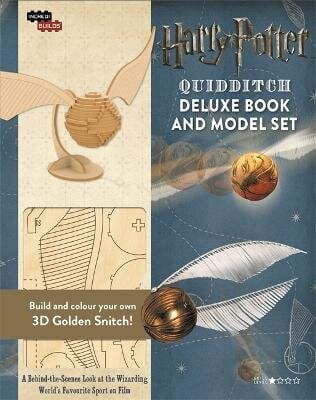 IncrediBuilds: Quidditch: Deluxe Book and Model Set hind ja info | Väikelaste raamatud | kaup24.ee