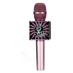 Микрофон Pink La Voz цена и информация | Развивающие игрушки | kaup24.ee