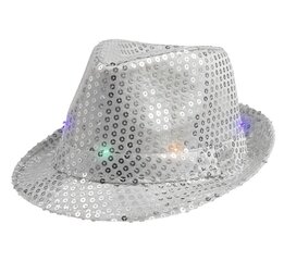 Karnevalimüts sisseehitatud LED tuledega (TZ-KSSR) 0792 цена и информация | Карнавальные костюмы | kaup24.ee