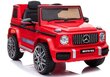 Mercedes G63 AMG elektriauto, punane цена и информация | Laste elektriautod | kaup24.ee