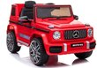 Mercedes G63 AMG elektriauto, punane hind ja info | Laste elektriautod | kaup24.ee