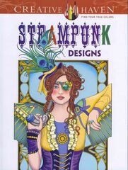 Creative Haven Steampunk Coloring Book hind ja info | Tervislik eluviis ja toitumine | kaup24.ee